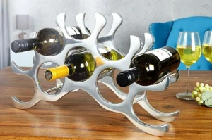 INVICTA stojak na wino REEF - aluminium