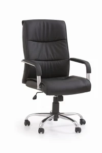 Halmar HAMILTON fotel gabinetowy czarny