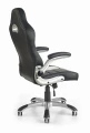 Halmar LOTUS fotel gabinetowy czarny / popielaty